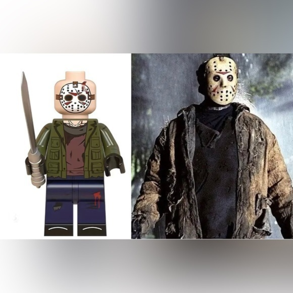 COPY - 1pc Custom Jason Friday the 13th Movie Building Block Minifigures Toys‎ …